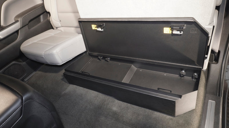 Tuffy Underseat Lockbox 2/3 Length W/ Keyed Lock For Chevrolet Silverado & Gmc Sierra