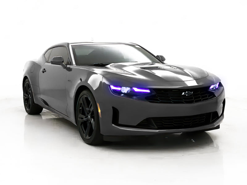 Oracle 19-21 Chevy Camaro LS/LT RGB+A Headlight DRL Kit - ColorSHIFT w/ 2.0 Controller