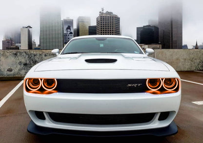 Oracle 15-23 Dodge Challenger Surface Mount Headlight Halo Kit - ColorSHIFT