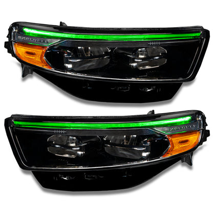 Oracle 20-22 Ford Explorer Dynamic RGB Headlight DRL Kit - ColorSHIFT - w/ RF Controller