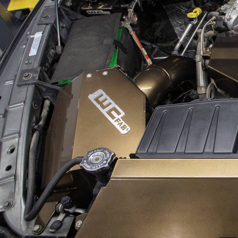 Wehrli 10-12 6.7L Cummins 4in. Intake Kit - WCFab Grey