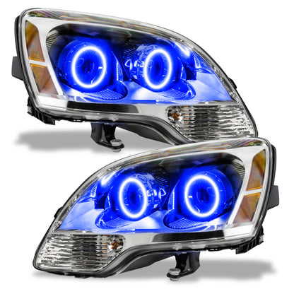 Oracle Lighting 08-12 GMC Acadia Non-HID Pre-Assembled LED Halo Headlights -Blue