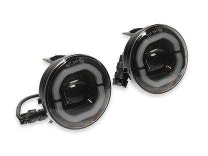 Raxiom 05-11 Toyota Tacoma LED Halo Fog Lights- Amber