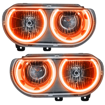 Oracle 08-14 Dodge Challenger SMD HL (Non-HID) - ColorSHIFT w/ Simple Controller