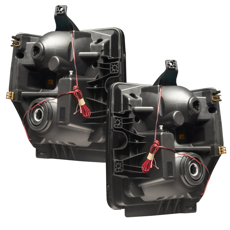 Oracle 08-10 Ford F250 Pre-Assembled Halo Headlights Chrome Housing- w/Simple Controller