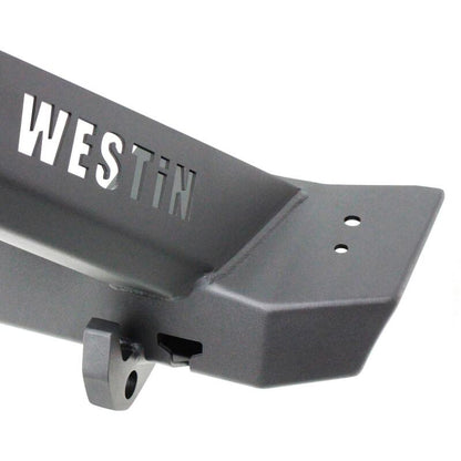 Westin 18-19 Jeep Wrangler JL WJ2 Stubby Front Bumper - Textured Black