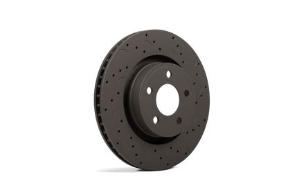 Hawk Talon 1963 Chevy Corvette Drilled and Slotted Front Brake Rotor Set
