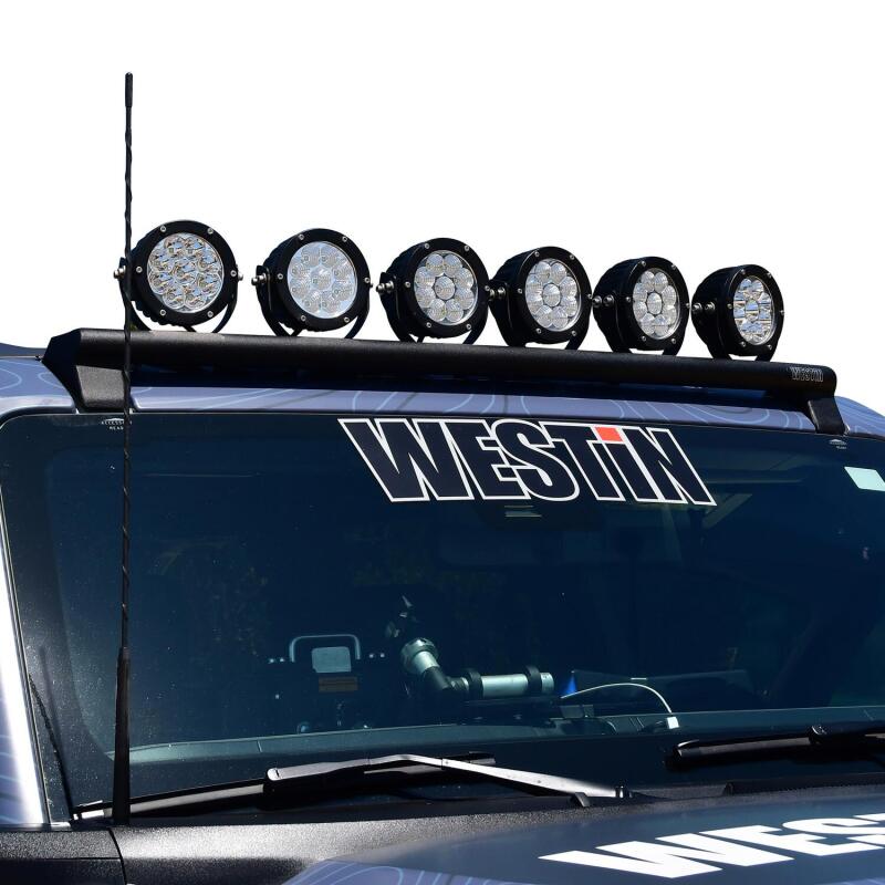 Westin 21-23 Ford Bronco (Excl. Bronco Sport) XTS Overhead Light Mount - Tex. Blk