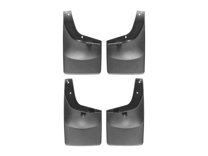 WeatherTech 11+ Ford F250/F350/F450/F550 No Drill Mudflaps - Black