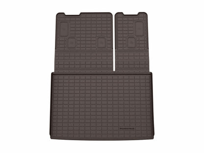 WeatherTech 15-20 Cadillac Escalade Behind 3rd Row Seating SeatBack Cargo Liners HP - Cocoa