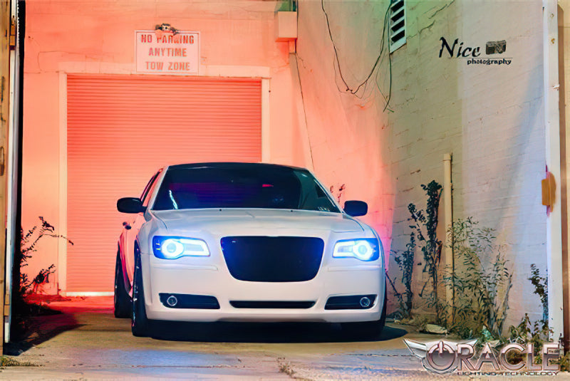 Oracle Chrysler 300C 11-19 LED Halo Kit - Red