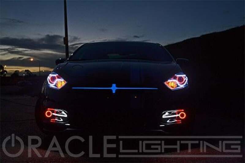 Oracle Dodge Dart 13-16 Halo Kit - ColorSHIFT w/o Controller
