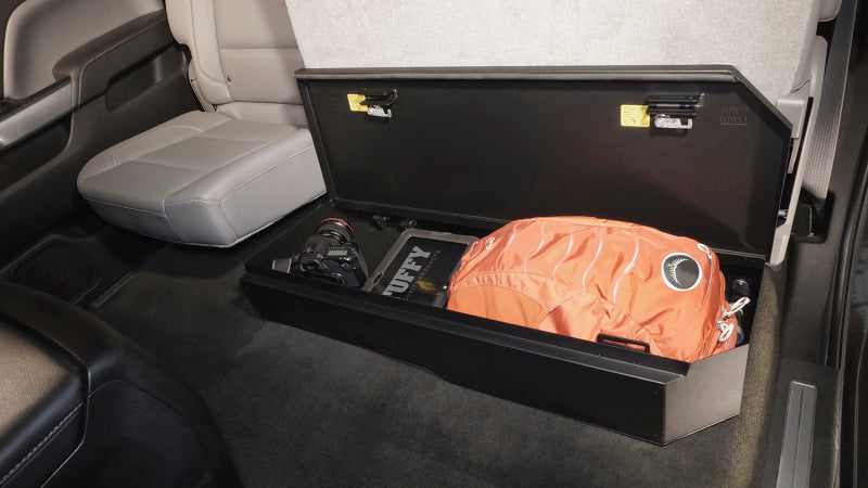 Tuffy Underseat Lockbox 2/3 Length W/ Keyed Lock For Chevrolet Silverado & Gmc Sierra