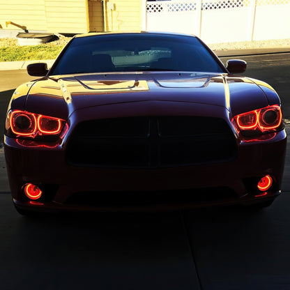 Oracle Dodge Charger 11-14 Halo Kit - ColorSHIFT w/ BC1 Controller