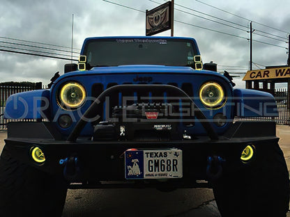 Oracle Off-Road 3in Square WP LED Halo - ColorSHIFT