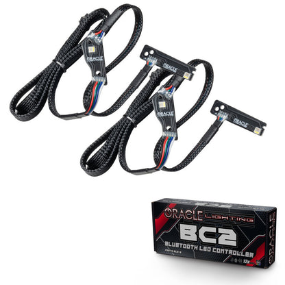 Oracle 15-21 Nissan GT-R RGB+W Lightning Bolt Headlight DRL Kit w/ BC1 Controller