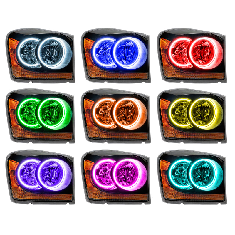 Oracle 04-06 Dodge Durango SMD HL - Black - ColorSHIFT