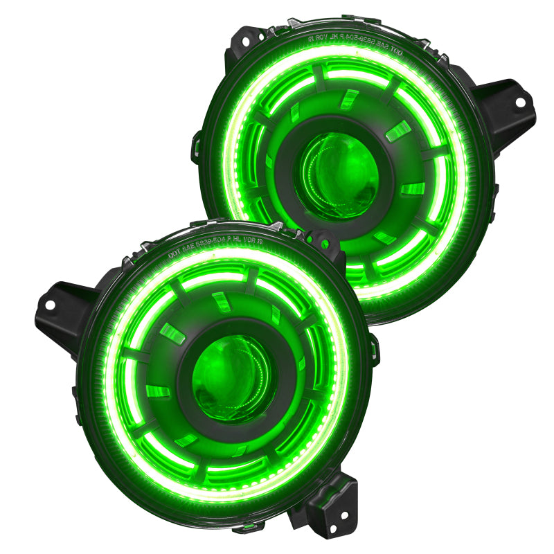 Oracle Oculus Bi-LED Projector Headlights for Jeep JL/Gladiator JT - w/o Controller