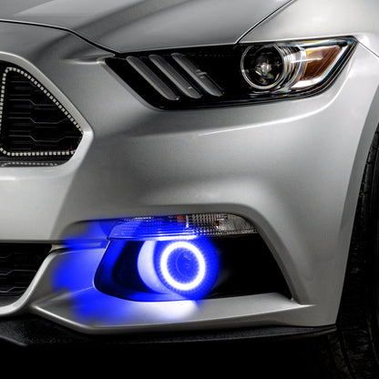 Oracle 15-17 Ford Mustang Dynamic RGB+A Projector Surface Mount Fog Light Halo Kit -