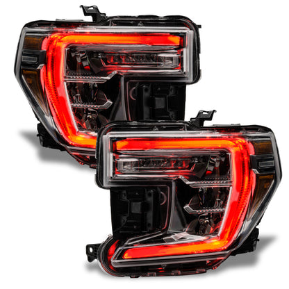 Oracle 19-21 GMC Sierra 1500 RGB+W Headlight DRL Upgrade Kit - ColorSHIFT