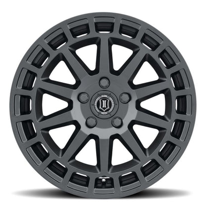 ICON Journey 17x8 / 5x100 / 38 mm / 6in BS Satin Black Wheel
