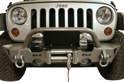 Tuffy Flip-up License Plate Holder For Winch Roller Fairlead 01Black