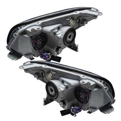 Oracle Lighting 06-09 Toyota 4-Runner Sport Pre-Assembled LED Halo Headlights -Red