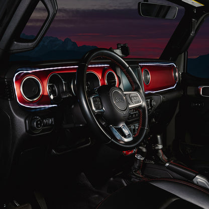 ORACLE Lighting Jeep Wrangler JL / Gladiator JT ColorSHIFT Fiber Optic LED Interior Kit