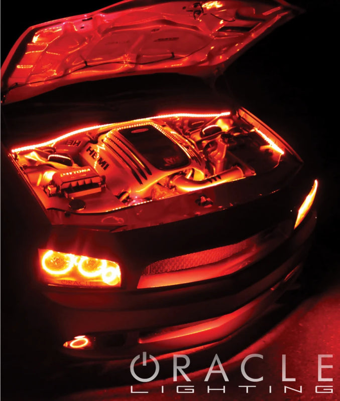 Oracle Engine Bay LED Kit 48in - Red