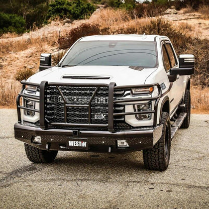 Westin 20-21 Chevrolet 2500/3500 HDX Bandit Front Bumper - Black