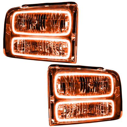 Oracle 05-07 Ford F-250/350 SMD HL - Chrome - ColorSHIFT w/ 2.0 Controller
