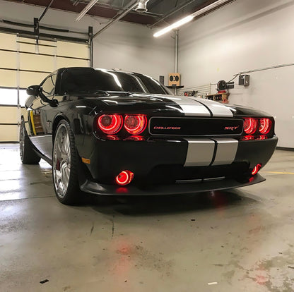 Oracle Dodge Challenger 08-14 Halo Kit (NonProjectorHL) - ColorSHIFT w/ BC1 Controller
