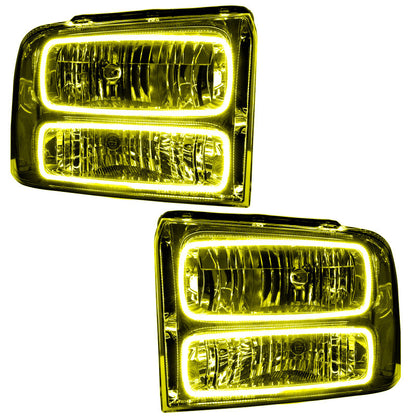 Oracle 05-07 Ford F-250/350 SMD HL - Chrome - ColorSHIFT w/ 2.0 Controller