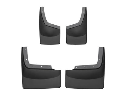 WeatherTech 11+ Ford F250/F350/F450/F550 No Drill Mudflaps - Black