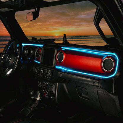 ORACLE Lighting Jeep Wrangler JL / Gladiator JT ColorSHIFT Fiber Optic LED Interior Kit