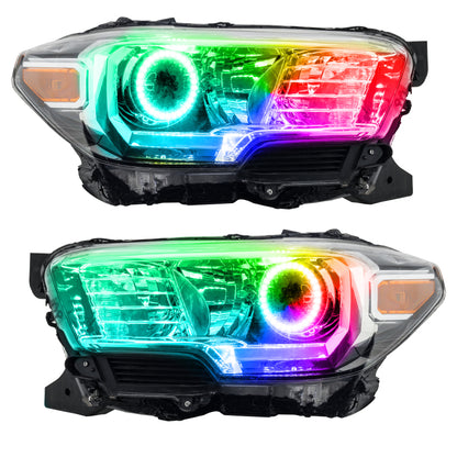 Oracle Toyota Tacoma 16-18 Halo Kit - ColorSHIFT w/ BC1 Controller