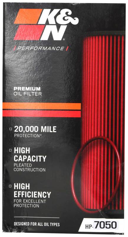 K&N Oil Filter Automotive 10-20 Fiat Egea 1.3L Diesel