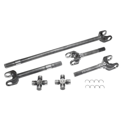 USA Standard 4340 Chrome-Moly Replacement Axle Kit For 79-93 Dodge Dana 60 Front / 30 Spline
