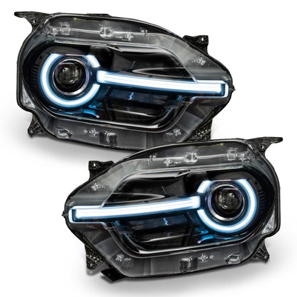 Oracle 2021 Ford Bronco Sport RGB+W Headlight DRL + Halo - ColorSHIFT w/ RF Controller