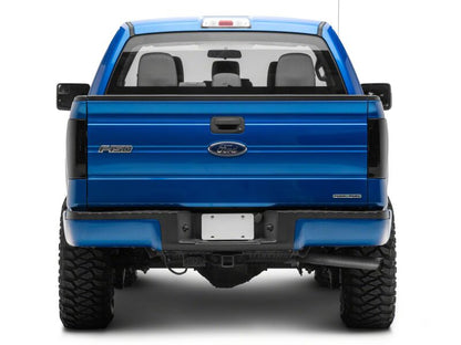Raxiom 09-14 Ford F-150 Styleside Axial Series LED Tail Lights- Black Housing- Smoked Lens