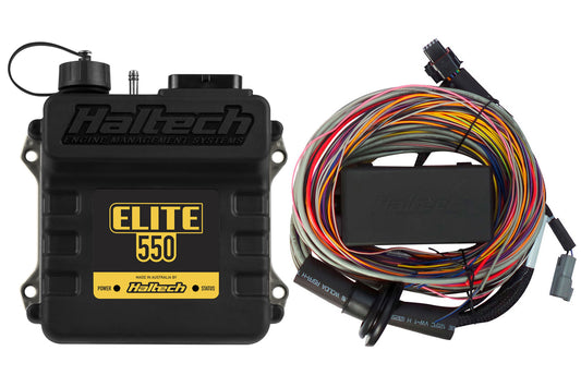 Elite 550 + Premium Universal Wire-in Harness Kit 2.5m (8â€™) Length: 2.5m (8)