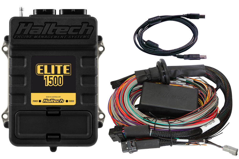 Elite 1500 + Premium Uni Wire-in Harness Kit 2.5m (8â€™) Length: 2.5m (8)