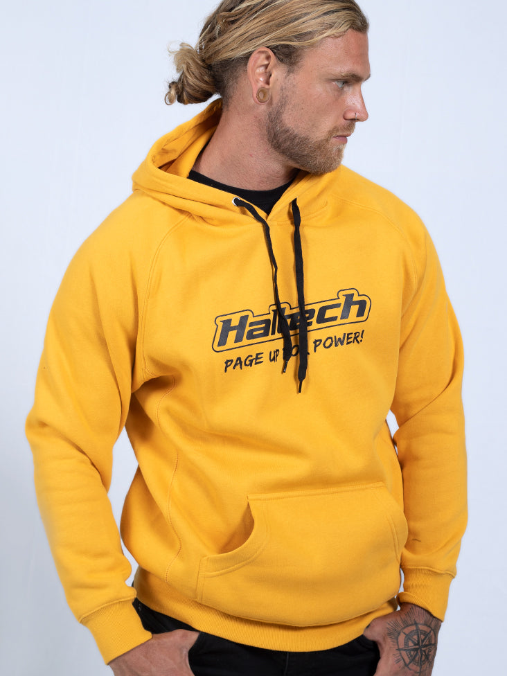 Haltech Classic Hoodie - Yellow 3XL Size: 3XL