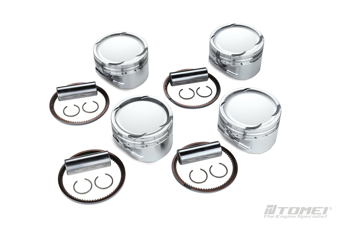 TOMEI FORGED PISTON SET 4B11 EVO10 87.00mm CH27.40 (2.3) CP