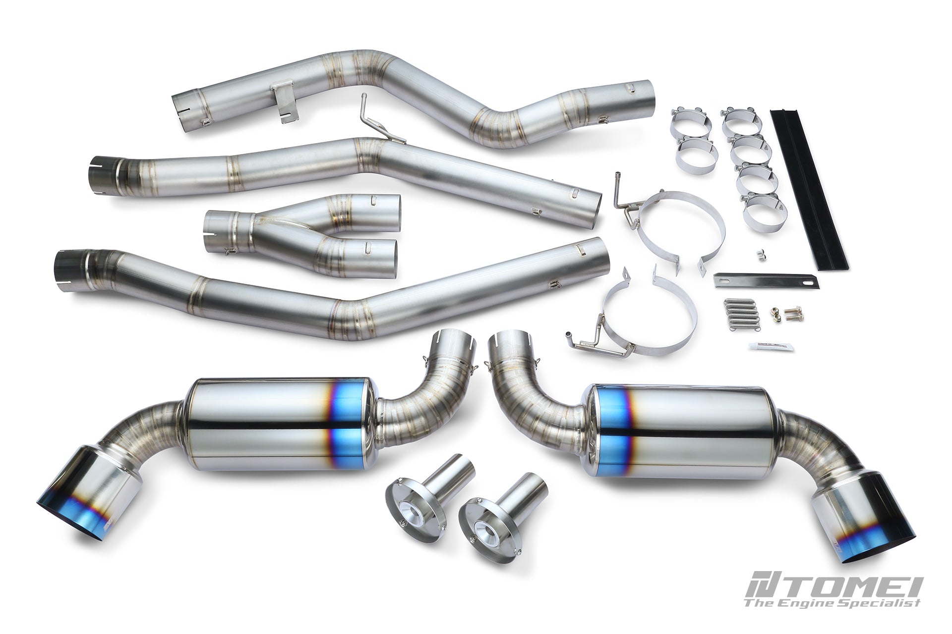 TOMEI FULL TITANIUM MUFFLER EXPREME Ti GR SUPRA TYPE-D (DUAL)
