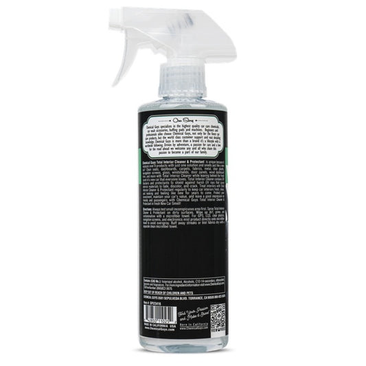 Chemical Guys 16oz Total Interior Cleaner & Protectant - New Car Scent