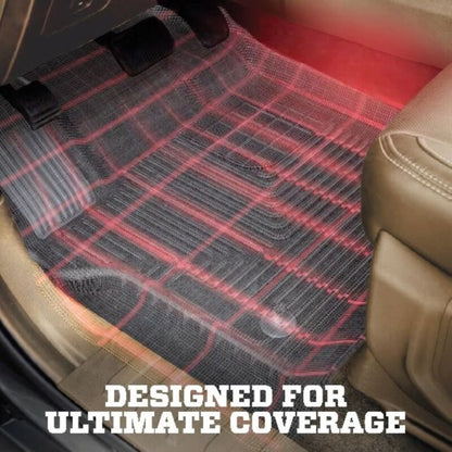 Husky Liners 2024+ Chevy Traverse / 2024+ GM Acadia X-Act Contour Rear Seat Floor Liners - Black