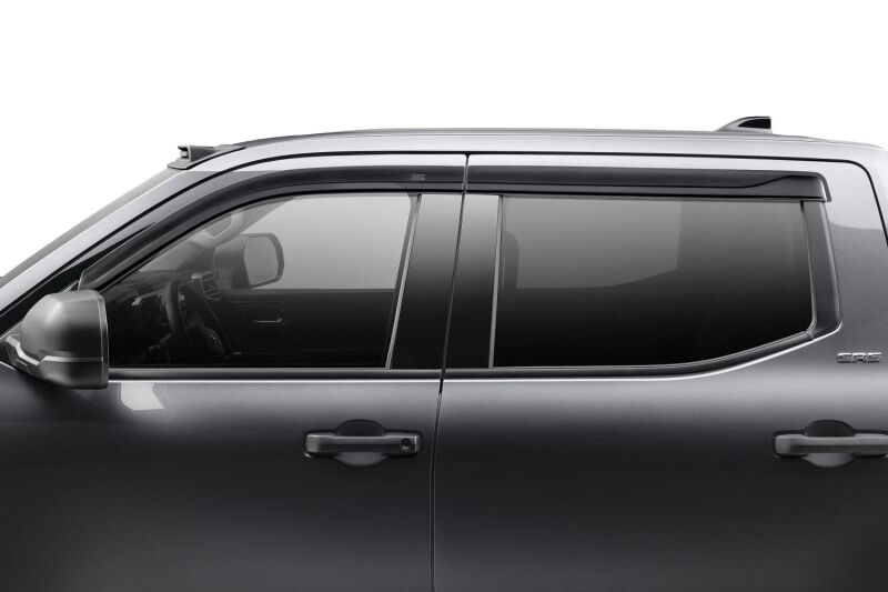 Husky Liners 22-24 Toyota Tundra CrewMax Ventvisor Low Profile (4pc) - Smoke
