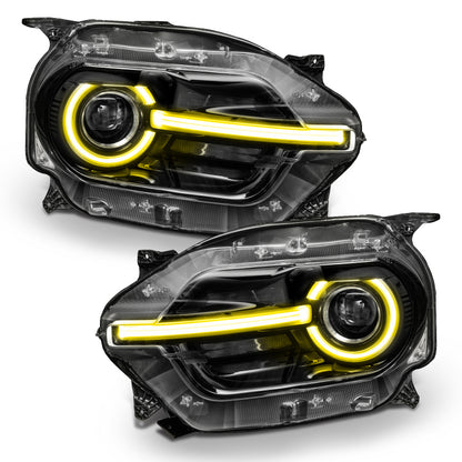 Oracle 2021 Ford Bronco Sport RGB+W Headlight DRL + Halo - ColorSHIFT w/ RF Controller