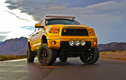 Oracle 07-11 Toyota Tundra Pre-Assembled Headlights - Black Housing - w/o Controller